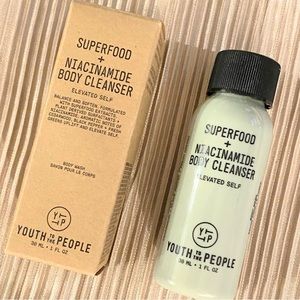 Youth To The People Superfood + Niacinamide Body Cleanser 1oz / 30ml Travel Size